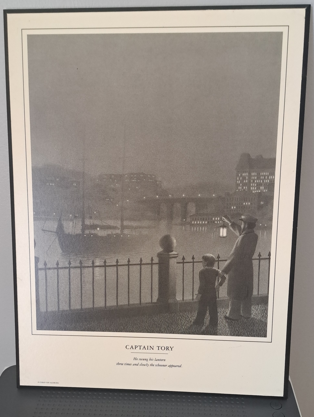 The Mysteries of Harris Burdick Captain Tory wall art Chris Van Allsburg author